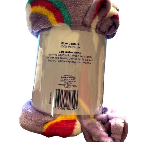 Comfort Bay Kids Soft Throw Blanket 40" X 50" Assort Colors & Designs Polyester - Picture 2 of 5